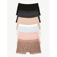 thumbnail image 1 of Joyspun Women's Seamless Boyshort Panties, 6-Pack, Sizes XS to 3XL, 1 of 4