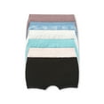 thumbnail image 1 of Joyspun Women's Seamless Boyshort Panties, 6-Pack, Sizes XS-XXXL, 1 of 5