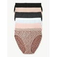 Shop Joyspun Women's Seamless Hi Cut Panties, 6Pack, Sizes XS to 3XL Great Prices Await