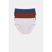 Joyspun Women's Seamless Hipster Panties, 3-Pack, Sizes XS-3XL