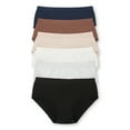 thumbnail image 1 of Joyspun Women's Seamless Hipster Panties, 6-Pack, Sizes XS-XXXL, 1 of 5