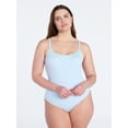 thumbnail image 1 of Joyspun Women's Seamless Ribbed Cami Bodysuit, Sizes S-XXXL, 1 of 5