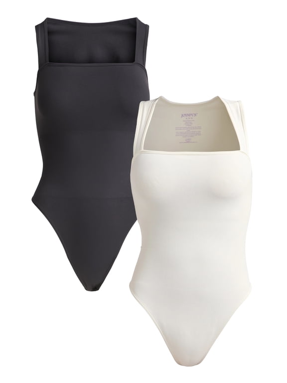 Women's Slimming Seamless Sleeveless Bodysuit, 2-Pack, Sizes S-XXXL