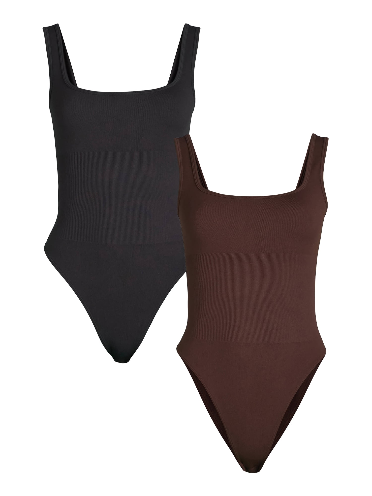 4Pack Double Lined Tank Bodysuit Shapewear main image 0