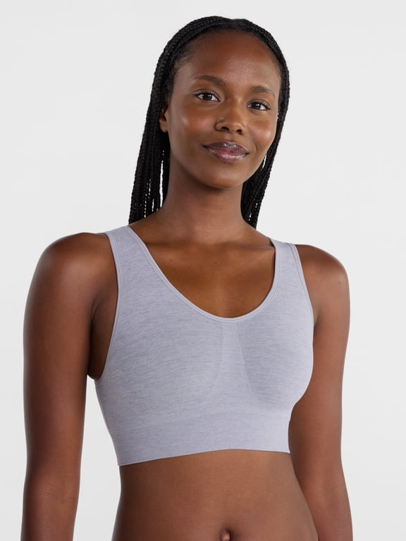 Women's Pullover Comfort Bralette, Removable Padding, Sizes S-XXXL