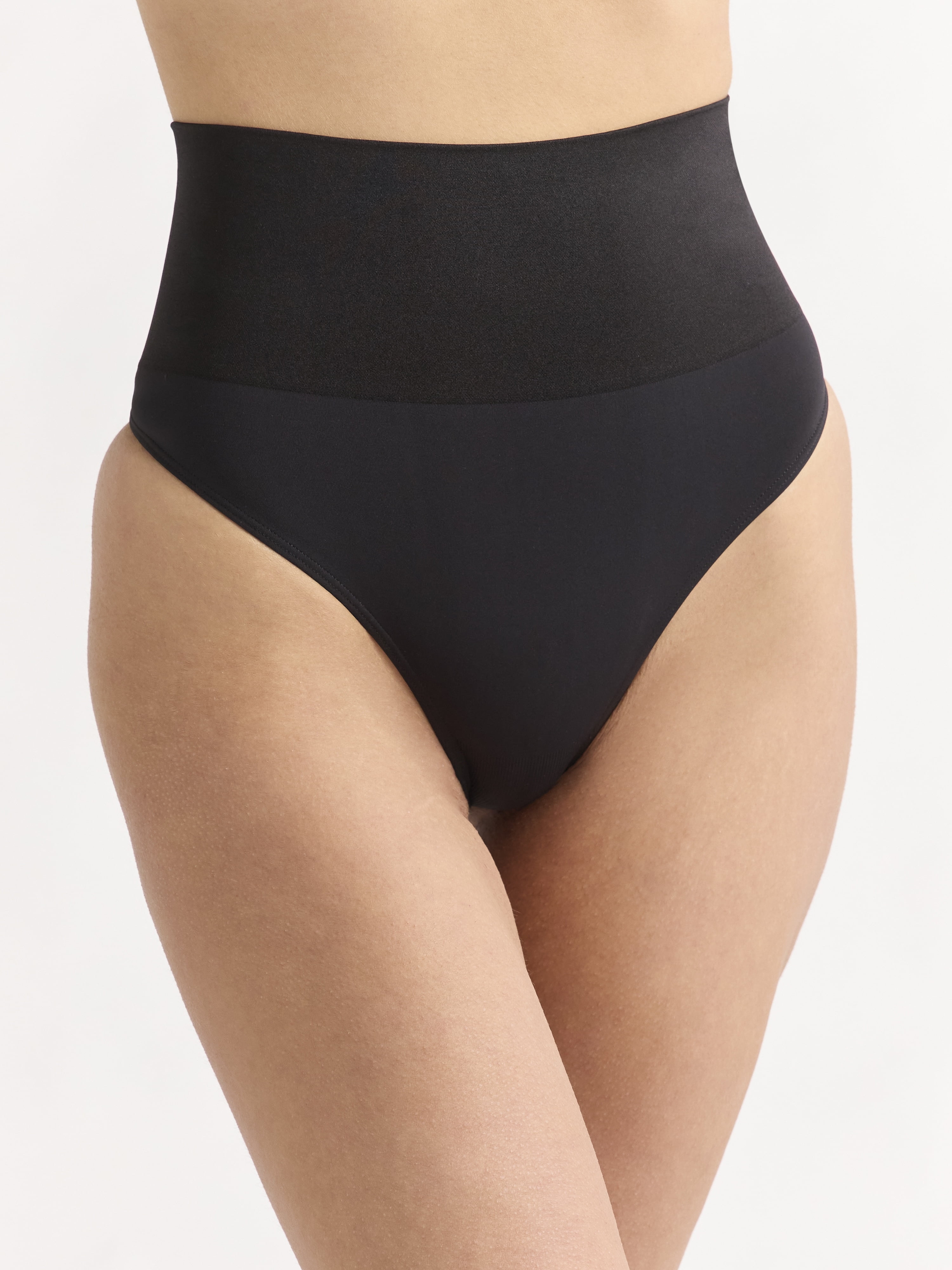 Joyspun Women's Shapewear Everyday Smoothing Thong, Sizes S-XXXL