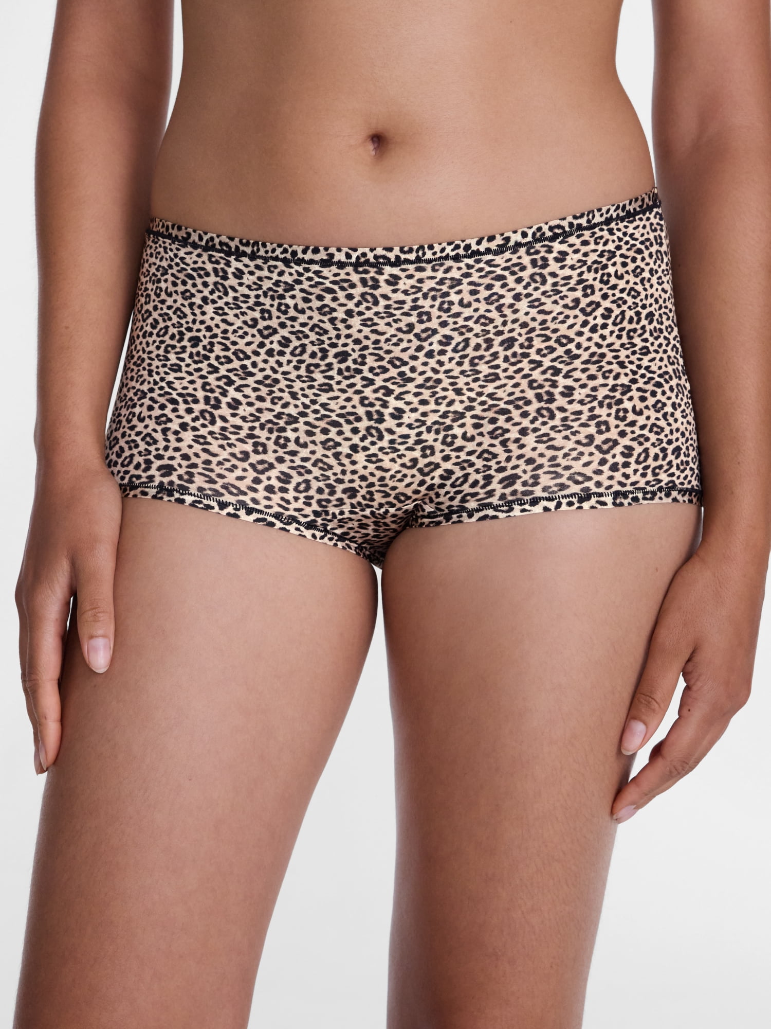 Joyspun Women's Shine Micro Boyshort, 3-Pack, XS - XXXL