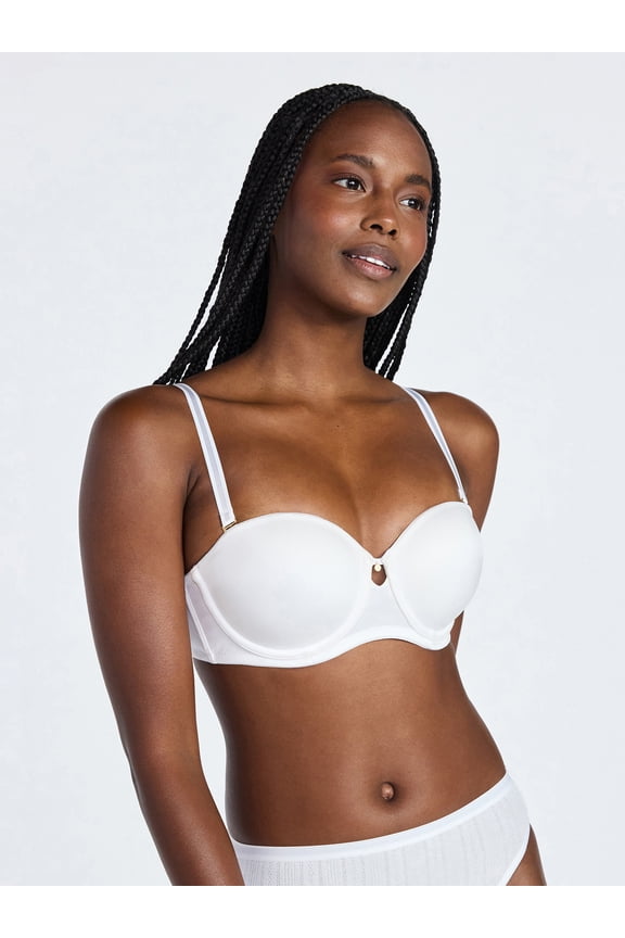 Women's Shine Strapless Push-Up Bra, Sizes 34A - 36DD