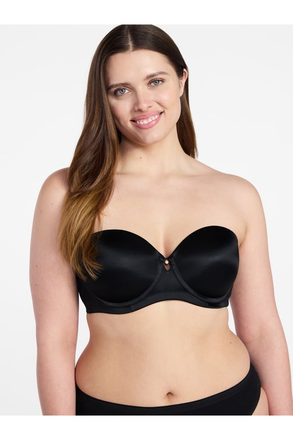Women's Shine Strapless Push-Up Bra, Sizes 34A-40DD