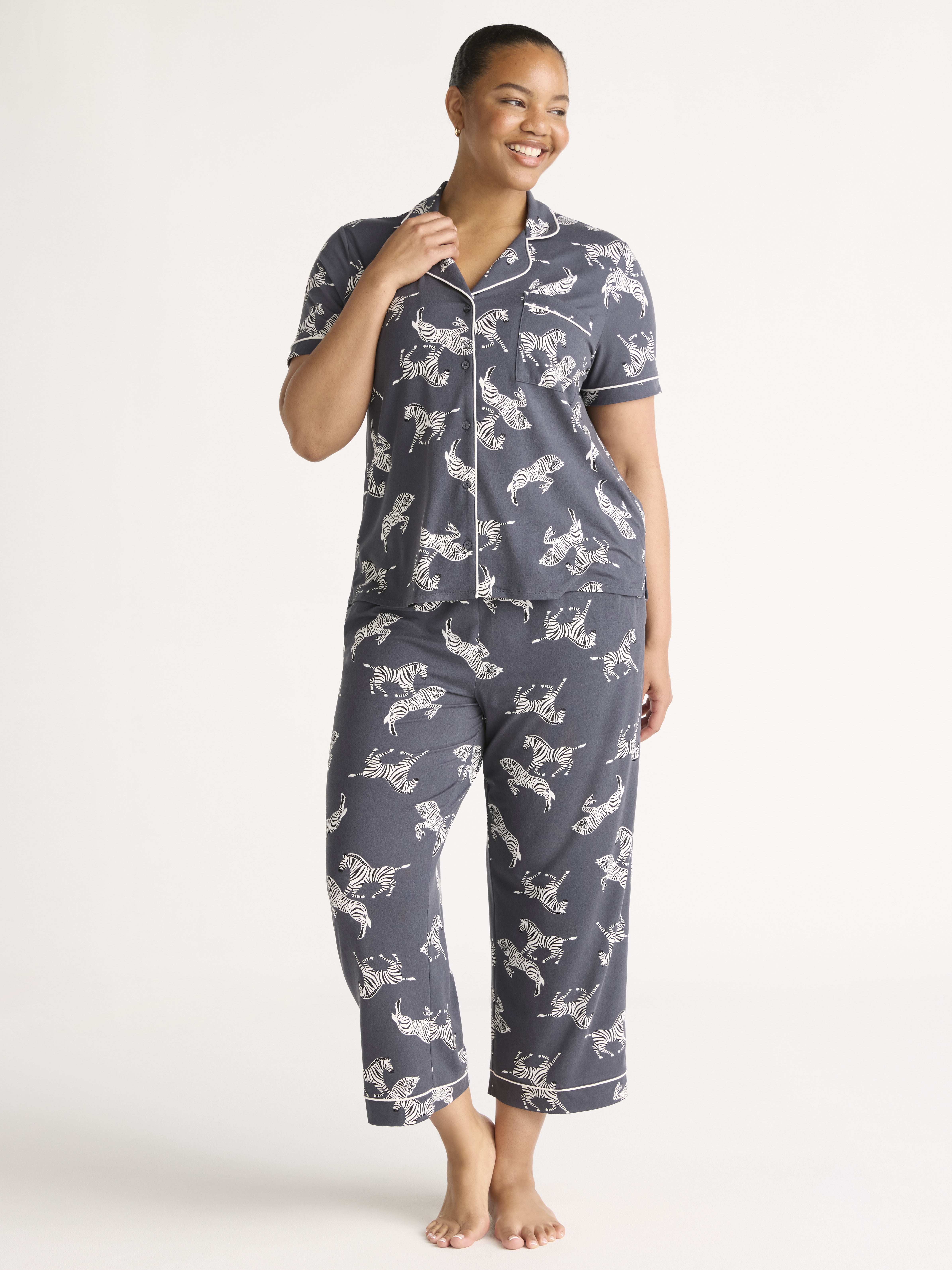 Joyspun-Women-s-Short-Sleeve-