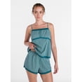 thumbnail image 1 of Joyspun Women's Sleep Cami and Shorts Set with Lace Trim, Sizes XS-3X, 1 of 6