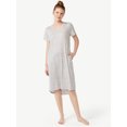 thumbnail image 1 of Joyspun Women's Sleep Midi Chemise, Sizes S to 3X, 1 of 4
