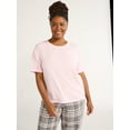 thumbnail image 1 of Joyspun Women’s Sleep Tee with Short Sleeves, Sizes XS-3X, 1 of 6