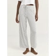 thumbnail image 1 of Joyspun Women’s Sleepwear Knit Cropped Pajama Pants, 25'' Inseam, Sizes S-3X, 1 of 6