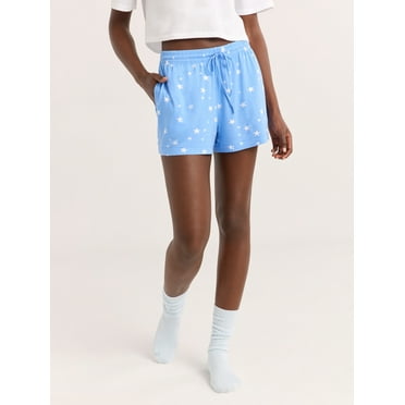 Joyspun Women’s Sleepwear Knit Pajama Shorty Shorts, 3.5'' Inseam, Sizes S-3X