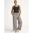 thumbnail image 1 of Joyspun Women’s Sleepwear Knit Pajama Long Pant, Sizes S-3X, 1 of 5