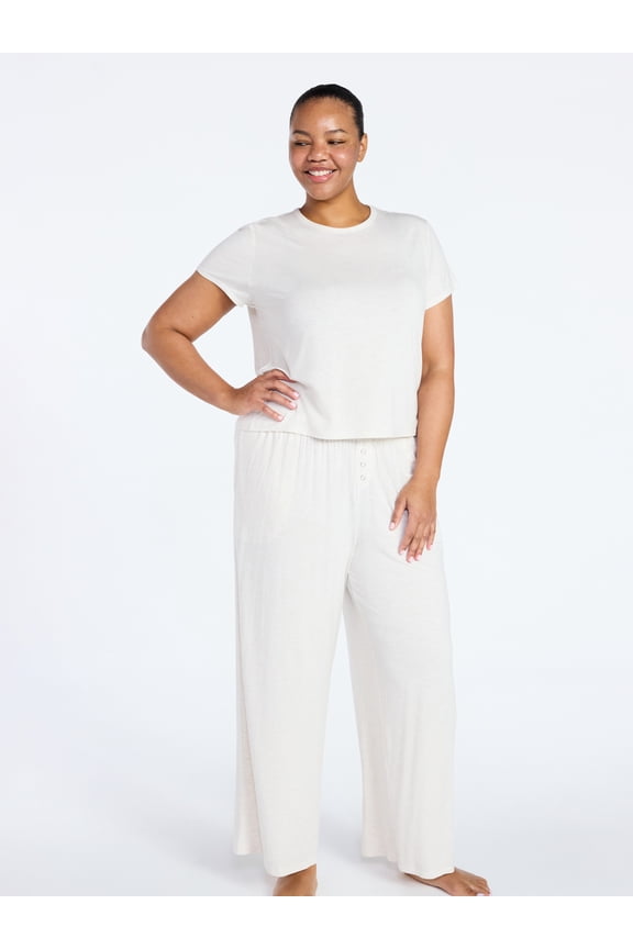 Women’s Sleepwear Modal Pajama Long Pants, 30'' Inseam, Sizes S-3X