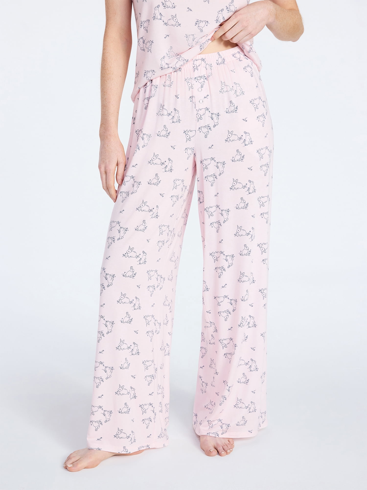 Joyspun Women’s Sleepwear Modal Pajama Long Pants, 30'' Inseam, Sizes S-3X