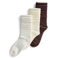 thumbnail image 1 of Joyspun Women’s Slouch Elevated Dress Socks, 3-Pack, Shoe Sizes 4-10, 1 of 5