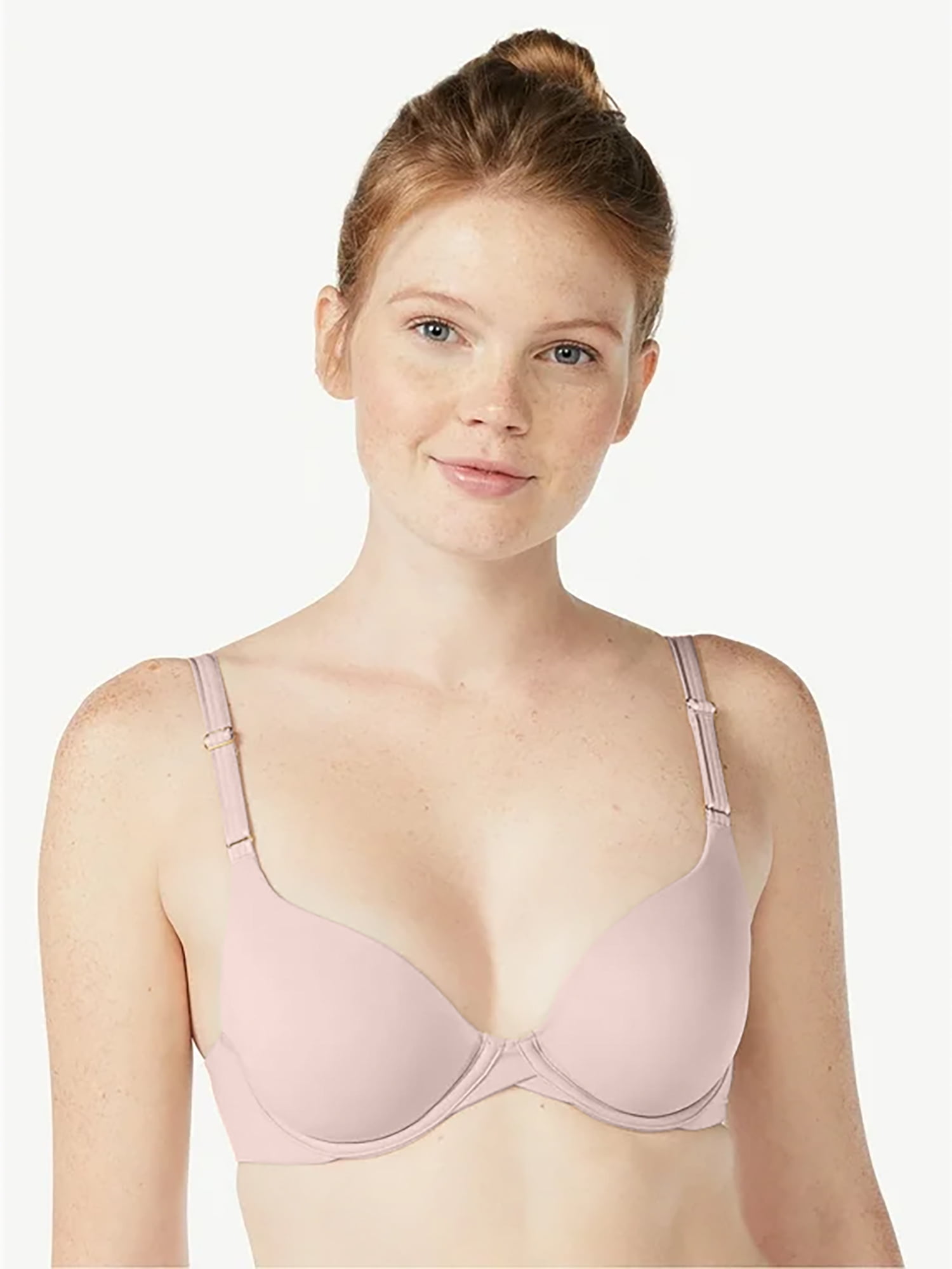 Joyspun Women's Smoothing T-Shirt Bra, Sizes 34B to 42DD