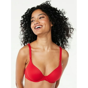 Joyspun Women's Smoothing T-Shirt Bra, Sizes 34B to 42DD