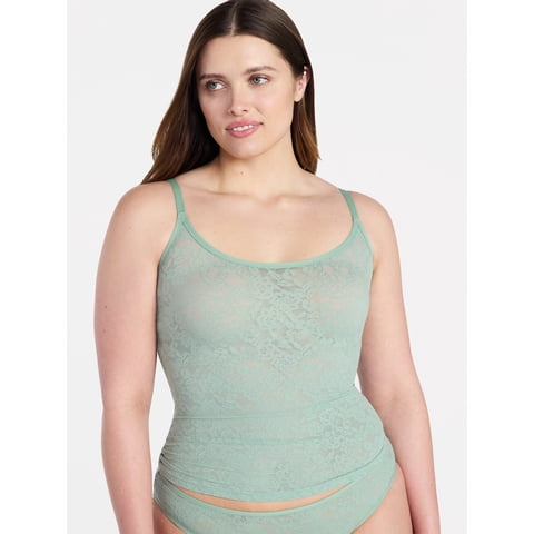 Women's Soft Stretch Lace Cami, Sizes XS-XXXL