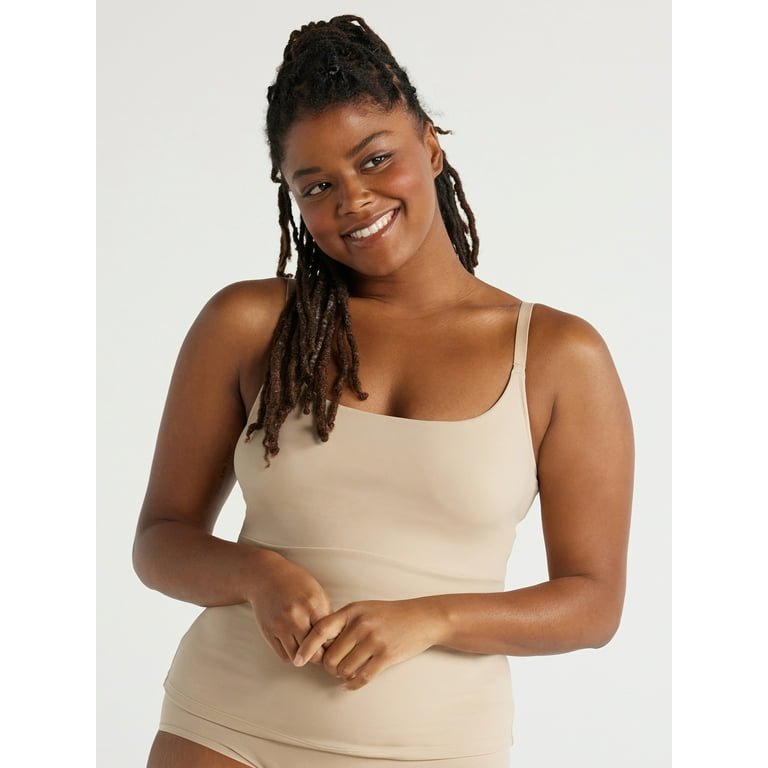 Joyspun Women's Stretch Shaping Cami, Sizes S to 3X, New Joyspun Women's Stretch Shaping Cami, Sizes S to 3X, New