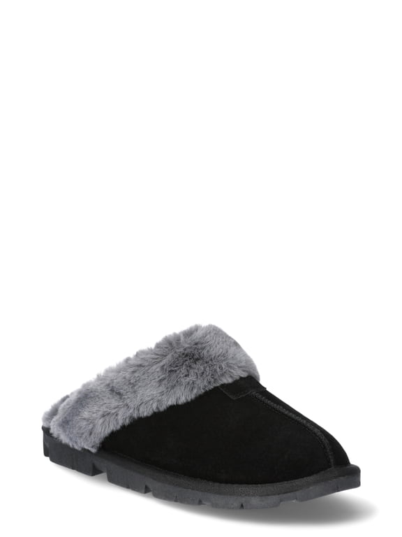 Women's Suede Clog Slippers