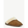 thumbnail image 1 of Joyspun Women's Suede Clog Slippers, Sizes 6-11, 1 of 6
