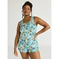 thumbnail image 1 of Joyspun Women’s Tank and Shorts Pajama Set, Sizes S to 3X, 1 of 5