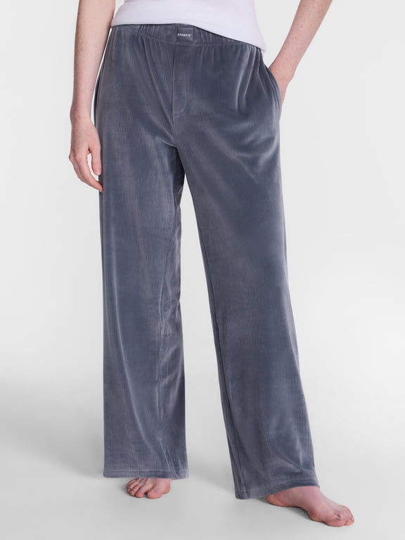 Women's Velour Sleep Pants, Sizes XS-3X