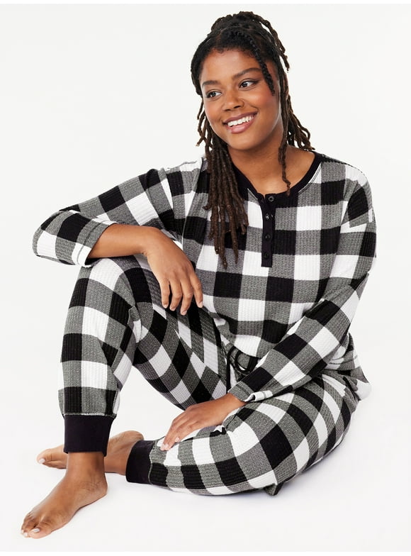 Joyspun Womens Pajama Sets in Womens Pajamas & Loungewear Walmart