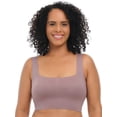 thumbnail image 1 of Joyspun Women’s Wire-Free Bonded Longline Square Neck Bra, Sizes XS-XXXL, 1 of 5