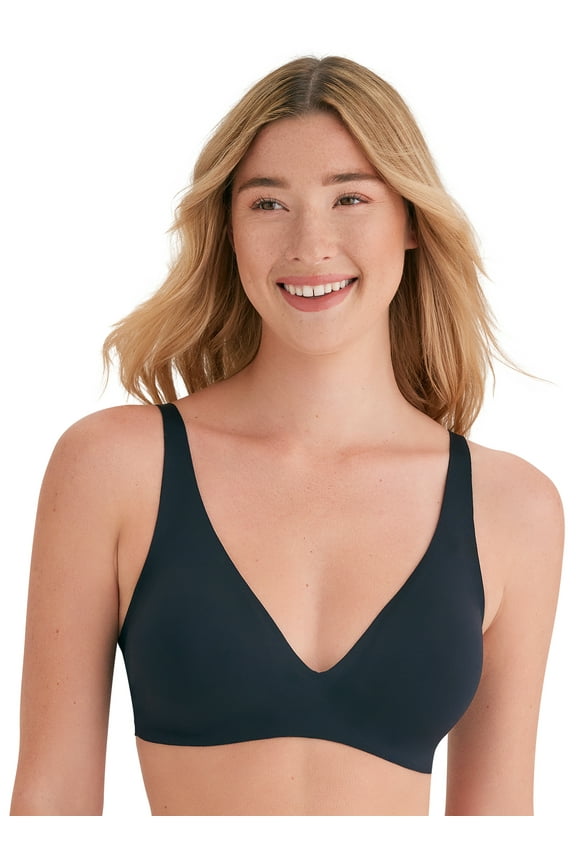 Women’s Wire-Free Bonded Plunge Bralette, Sizes S-XXXL