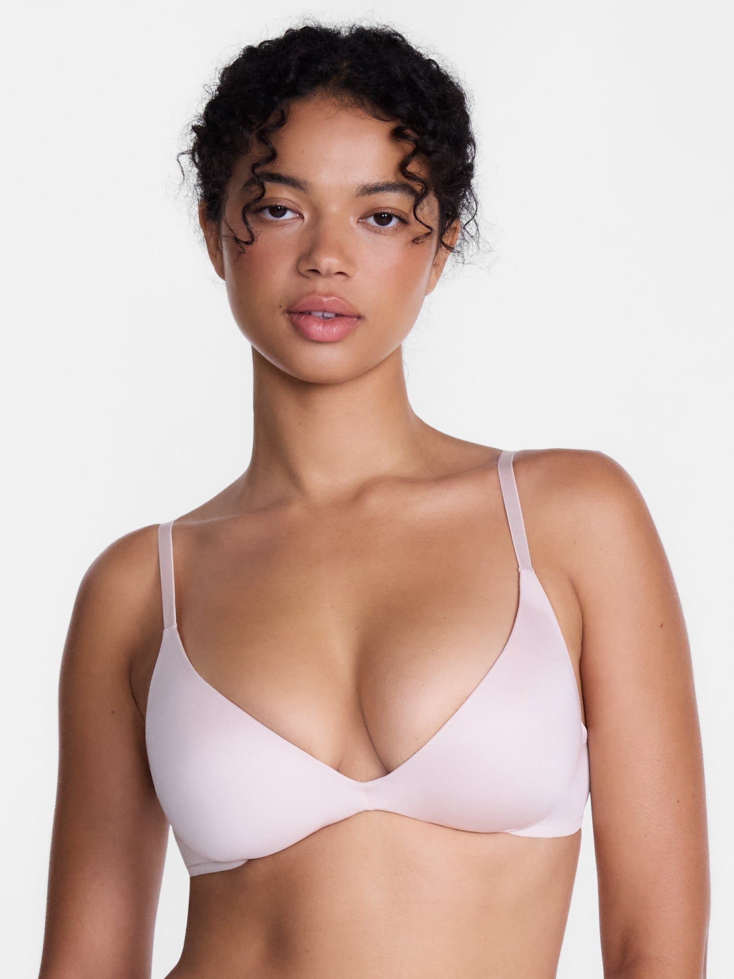Joyspun Women's Wirefree Shine Push Up Bra, Sizes S-XXXL
