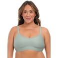 thumbnail image 1 of Joyspun Women’s Wireless Bonded Bra with Mesh Inserts, Sizes XS-XXXL, 1 of 8