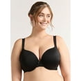 thumbnail image 1 of Joyspun Women's & Women's Plus Lace Wing T-Shirt Bra, Sizes 38DD-46DDD, 1 of 6