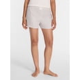 thumbnail image 1 of Joyspun Women's Woven Pajama Boxer Shorts, 3'' Inseam, Sizes XS-2X, 1 of 6