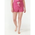 thumbnail image 1 of Joyspun Women's Woven Sleep Shorts, Sizes S to 3X, 1 of 6