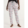 thumbnail image 1 of Joyspun Women's and Women’s Plus Hacci Knit Sleep Joggers, Sizes XS to 3X, 1 of 5