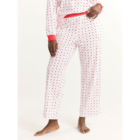 Joyspun Women's and Women’s Plus Jersey Knit Sleep Pants, Sizes S to 3X