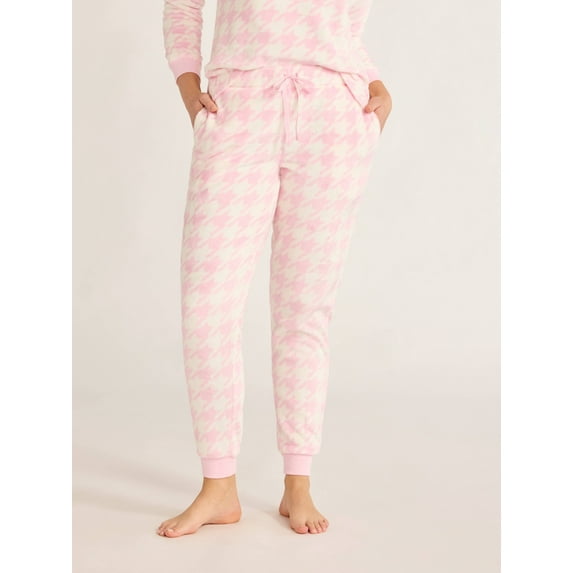 Joyspun Women's and Women's Plus Plush Sleep Jogger Pants, Sizes XS-3X