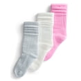 thumbnail image 1 of Joyspun Women’s Comfort Classic Slouch Socks, 3-Pack, Size 4-10, 1 of 5