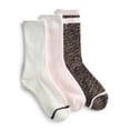 thumbnail image 1 of Joyspun Women’s Comfort Cozy Crew Socks, 3-Pack, Size 4-10, 1 of 5