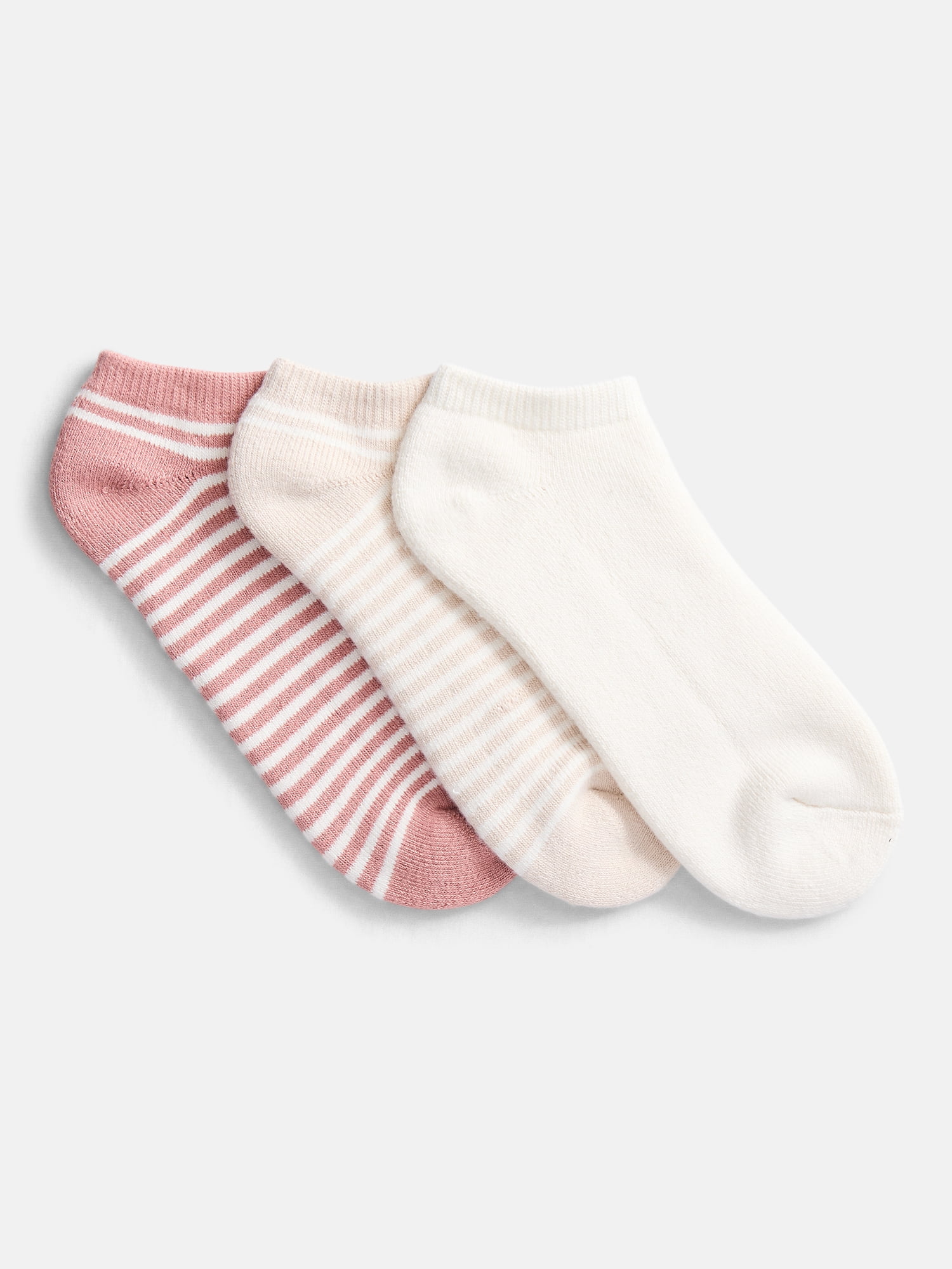 Joyspun Women's Comfort Full Terry Low Cut Socks, 3-Pack, Fits Shoe Size 4-10