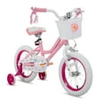thumbnail image 1 of JOYSTAR Angel Girls Bike 16 Inch Kids Bike with Training Wheels for 4-7 Years Old Girls,Toddler Bicycle,Angel-pink, 1 of 9