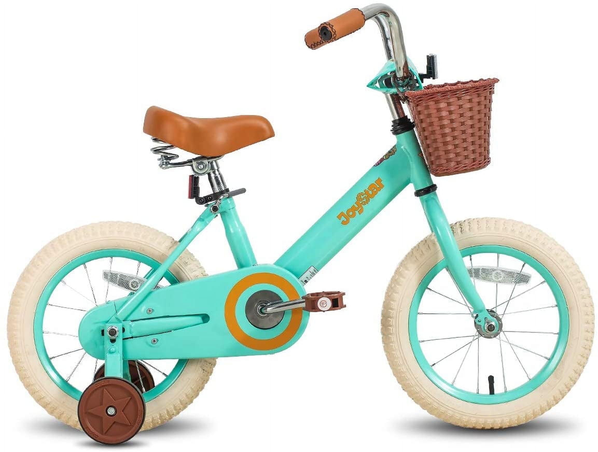 Joystar Vintage Kids Bike with Basket Training Wheels India Ubuy