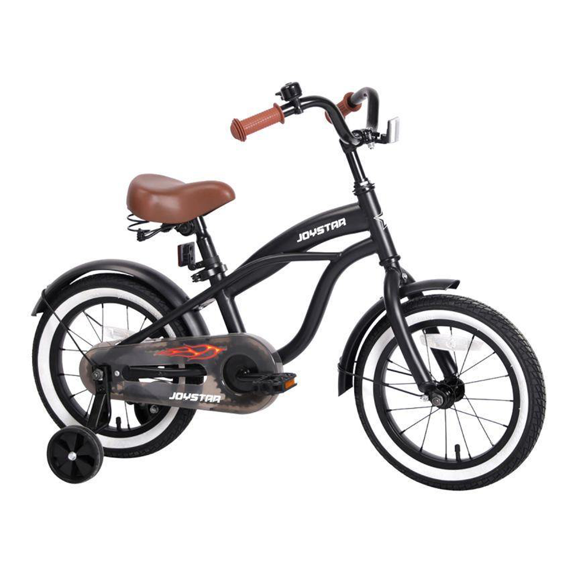 Joystar Kids Toddler Bicycle with 16 Inch Training Wheels for Ages 4 to