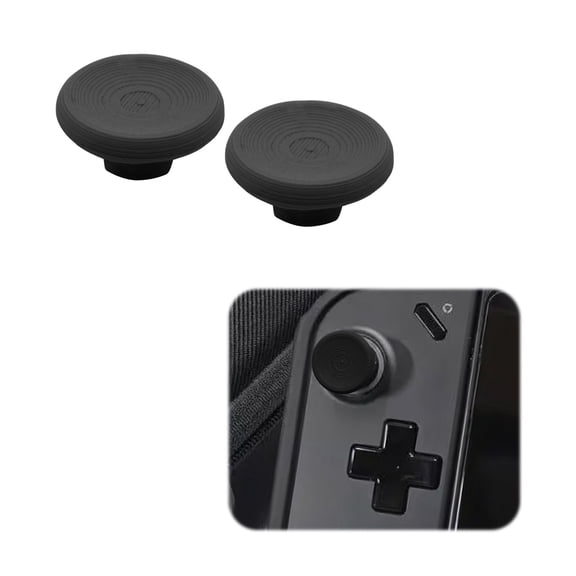 Joystick Cap Replacement for Legion Go Gaming Console Anti-Loosening Reinforced Stable Repair Parts, Anti-Slip Design, Multiple Colors (2 Pack, PLA)