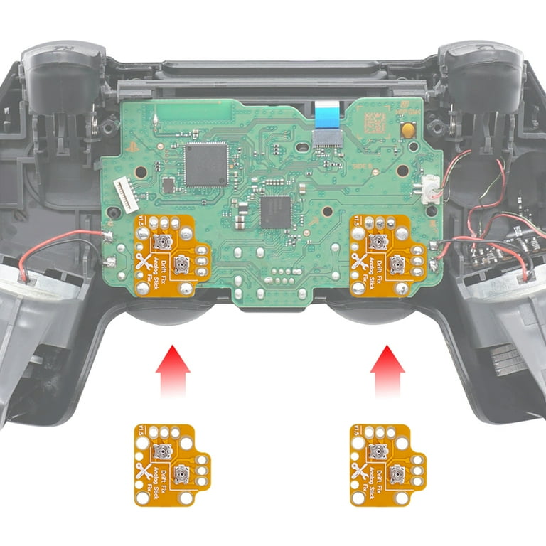 Gamepad Joystick Drift Repair Board, Universal 3D Analog Stick Fix Mod para  Controladores de Jogos, para PS4, para PS5, para One, para Series S X